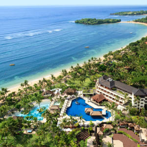 Nusa Dua Beach Hotel & Spa à Sud de Bali:  Aerial View