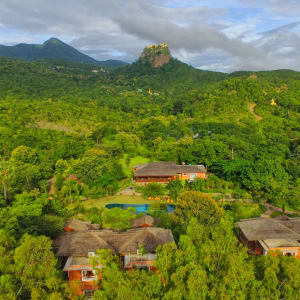 Popa Garden Resort à Bagan:  Aerial View