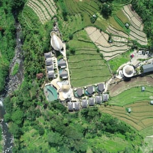 Wapa di Ume Sidemen à Ouest de Bali:  Aerial View