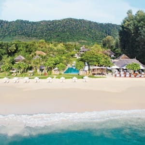 Layana Resort & Spa in Ko Lanta:  Beach Aerial View
