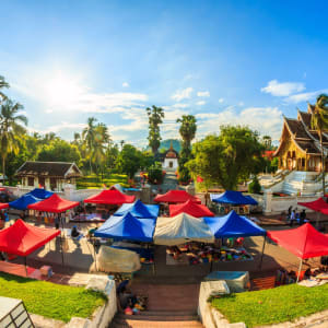 Tour de ville en tuk tuk et cascade de Kuang Si à Luang Prabang: Luang Prabang Royal Palace Museum