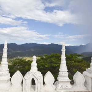 Circuit en voiture de location Mae Hong Son de Chiang Mai: Mae Hong Son: Wat Prathat