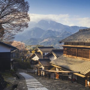 Contrastes du Japon de Tokyo: Magome town in Kiso valley