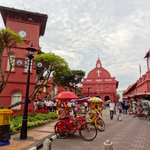 Malacca - la cité historique de Kuala Lumpur: Malacca: Street life