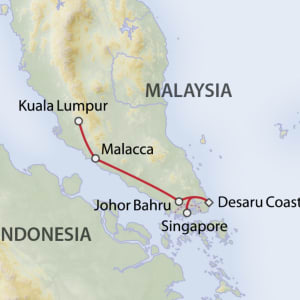 Malaysias Perlen des Südens ab Kuala Lumpur: Malaysia | Perlen des Südens