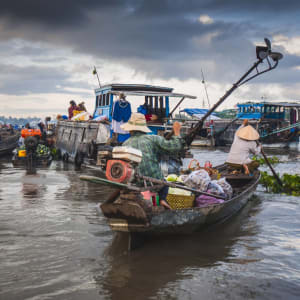 Vietnam für Geniesser ab Hanoi: Mekong Delta Can Tho: Cai Rang floating market