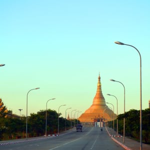 La fascination du Myanmar – un pays en mutation de Yangon: Naypyitaw: capital of Myanmar