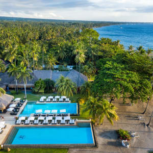 Atmosphere Resort in Negros: New extension and coastlineNew pool a