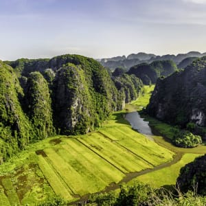 Impressionen Nordvietnams ab Hanoi: Ninh Binh: Dry Halong Bay