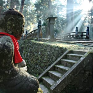 Weltkulturerbe Koya-San Klöster ab Kyoto: Okunoin Cemetery at Mount Koya