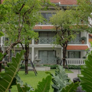 Souphattra Heritage Vientiane:  Garden