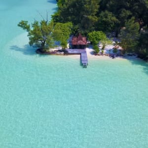 Kura Kura Resort in Karimunjawa:  Krakal Island