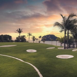 Anantara Koh Yao Yai Resort & Villas in Ko Yao:  Lawn Overlook Ocean