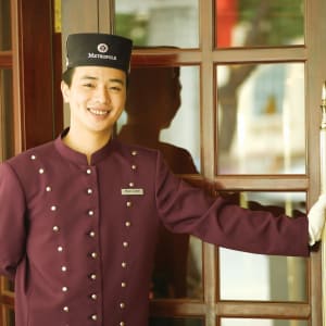 Sofitel Legend Metropole in Hanoi:  Lift Boy