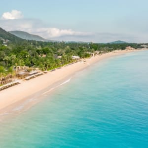 Bandara Spa Resort & Pool Villas in Ko Samui:  location: Overview | Beach