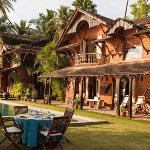 Ahilya by the Sea in Goa:  Pool and Garden