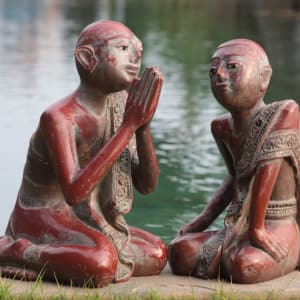 Ahilya by the Sea in Goa:  Sculptures