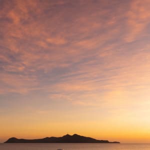 Amanpulo à Palawan:  sunset