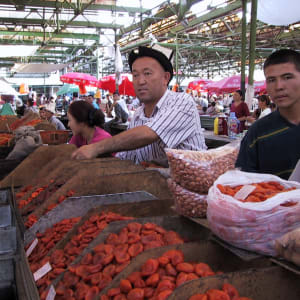 Leserreise SonntagZeitung und Berner Zeitung - Faszination Seidenstrasse de Tachkent: Osh Bazaar - Bishkek 4