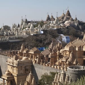 Unbekanntes Gujarat ab Ahmedabad: Palitana: Jain temple