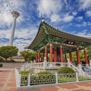 La Corée du Sud compacte sur rails de Séoul: Pavilion Tower Busan