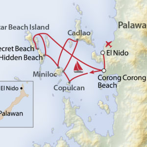 Privater Katamaran im Inselparadies ab Palawan: Philippinen | Privater Katamaran im Inselparadies