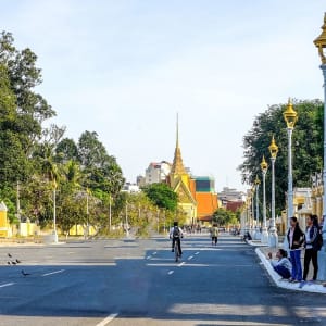 Stadtrundfahrt mit dem Tuk-Tuk in Phnom Penh: Phnom Penh Main Street 