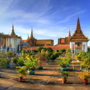 Stadtrundfahrt Phnom Penh: Phnom Penh Royal Palace