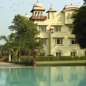 Jai Mahal Palace in Jaipur: pool: 