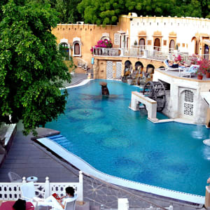 The Ajit Bhawan à Jodhpur: pool: 