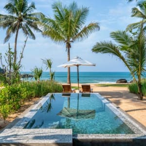 Ahu Bay à Ahungalla:  Ahu Bay plunge pool
