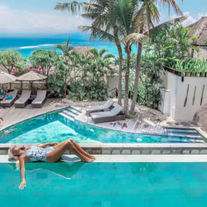 Batu Karang Lembongan Resort & Spa in Nusa Lembongan:  Batu Karang poolside