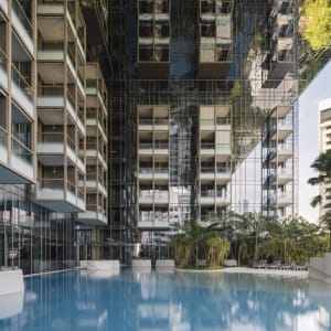 Pan Pacific Orchard in Singapur:  Beach Terrace Lagoon Pool
