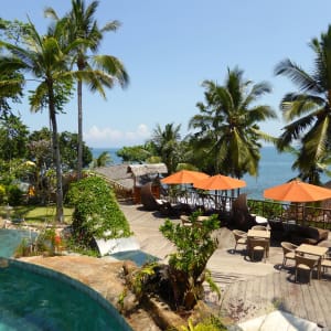 Puri Dajuma Beach Eco-Resort & Spa à Nord de Bali:  Bendega Pool Deck