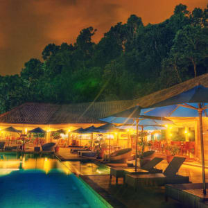Gayana Marine Resort in Kota Kinabalu:  f&b: Macac Restaurant & Pool