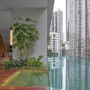 The RuMa Hotel and Residences à Kuala Lumpur:  Infinity Pool