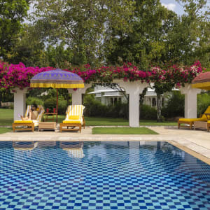The Oberoi Vanyavilas Wildlife Resort in Ranthambore:  Pool