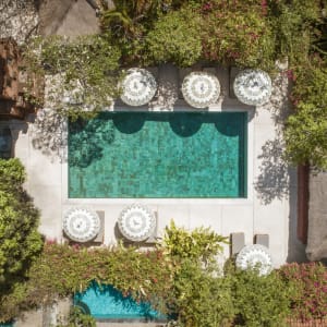 The Pavilions Bali à Sud de Bali:  Pool | aerial view