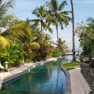 Puri Dajuma Beach Eco-Resort & Spa à Nord de Bali:  Pool Bendega - Swimming lane