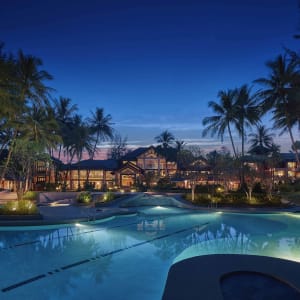 Dusit Thani Laguna Phuket:  Pool by Night