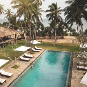 Kayaam House à Tangalle:  Pool from above