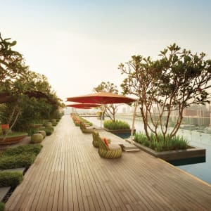 Jen Orchardgateway à Singapour:  Rooftop Infinity Pool