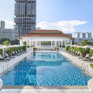 Raffles Singapore in Singapur:  Swimming Pool