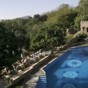 The Ajit Bhawan in Jodhpur:  swimming pool 