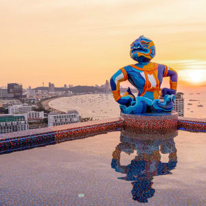 Siam@Siam Design Hotel Pattaya:  Swimming Pool | Skybar Summer Club