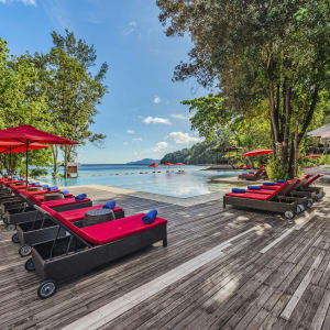 Bungaraya Island Resort in Kota Kinabalu:  Swimmingpool