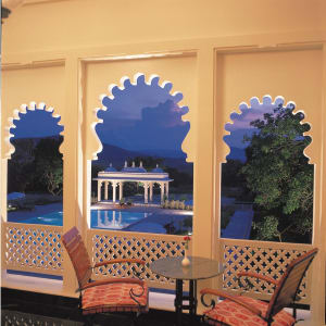 Trident à Udaipur:  View from terrace