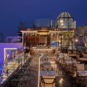 Peridot Grand Luxury Boutique Hotel in Hanoi: Rooftop terrace