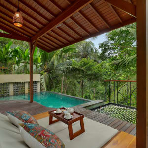 Jannata Resort & Spa à Ubud:  1-Bedroom Pool Villa | terrace