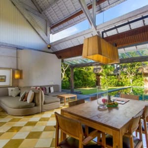 Space Villas Bali in Südbali:  2-Bedroom Villa | open living area